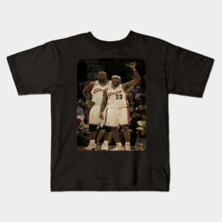 Shaquille O'Neal and Lebron James  #2 Kids T-Shirt